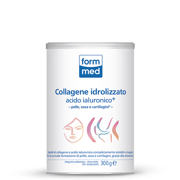FormMed Collagene idrolizzato acido ialuronico polvere+